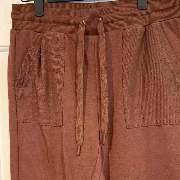 Women's Brown Jogger Pants - Picture 2 of 6